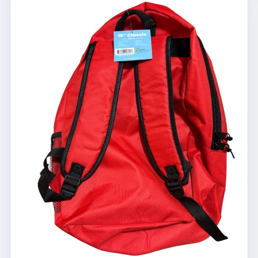 Red backpack 🏷️ - Picture 2 of 2